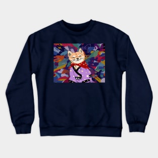 Cute Cat Crewneck Sweatshirt